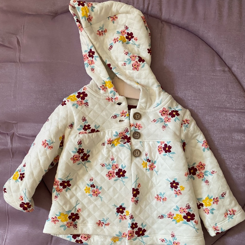 Baby flowers coat 🧥